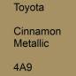 Preview: Toyota, Cinnamon Metallic, 4A9.